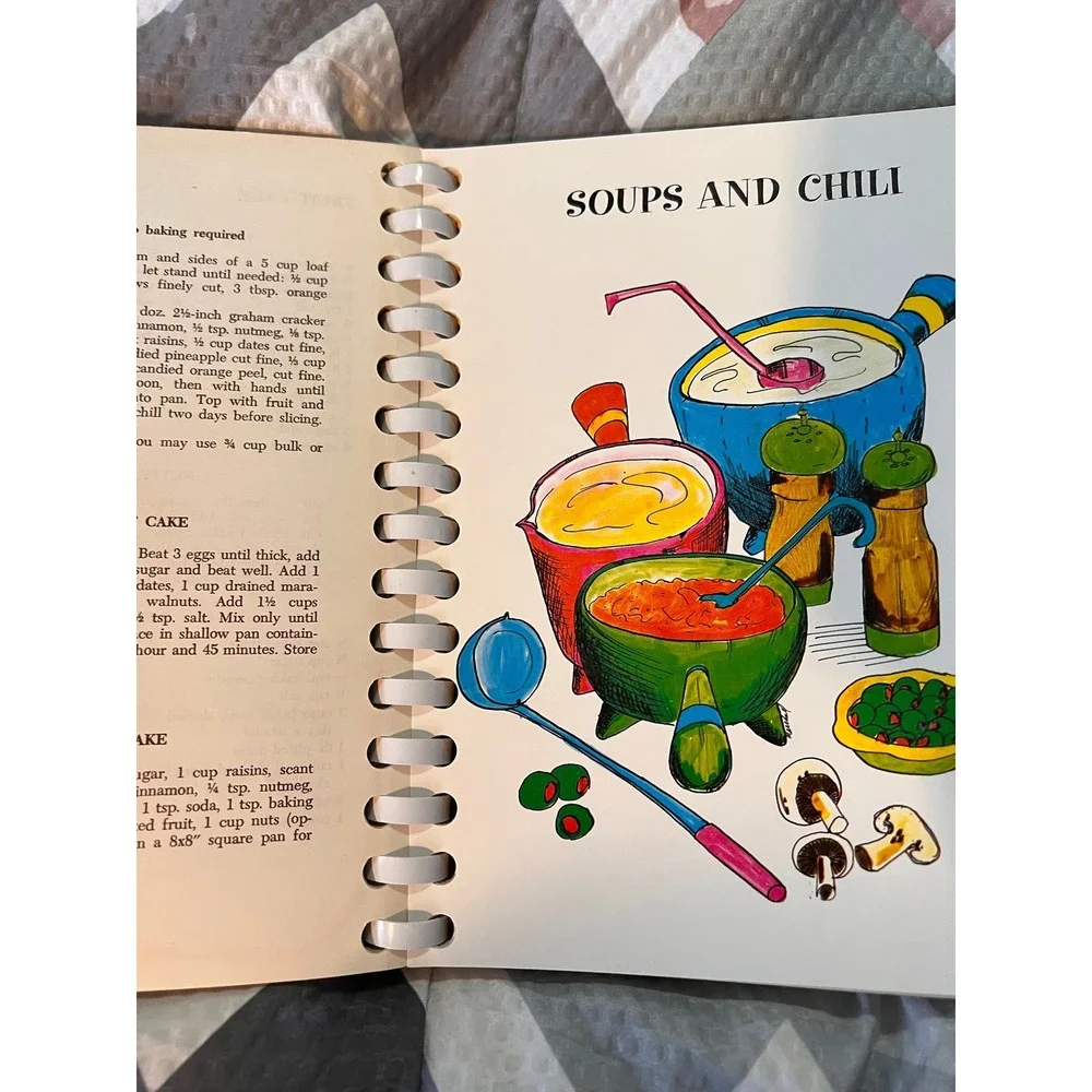 Nancy Ann's Kitchen Cookbook of KSMM Shakopee 1530 Radio Vintage cookbook spiral